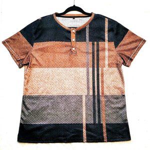 Men's oversized polo golf shirt